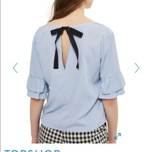 Topshop Tie Top